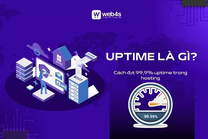 Uptime là gì? Bật mí cách đạt 99,9% uptime trong hosting
